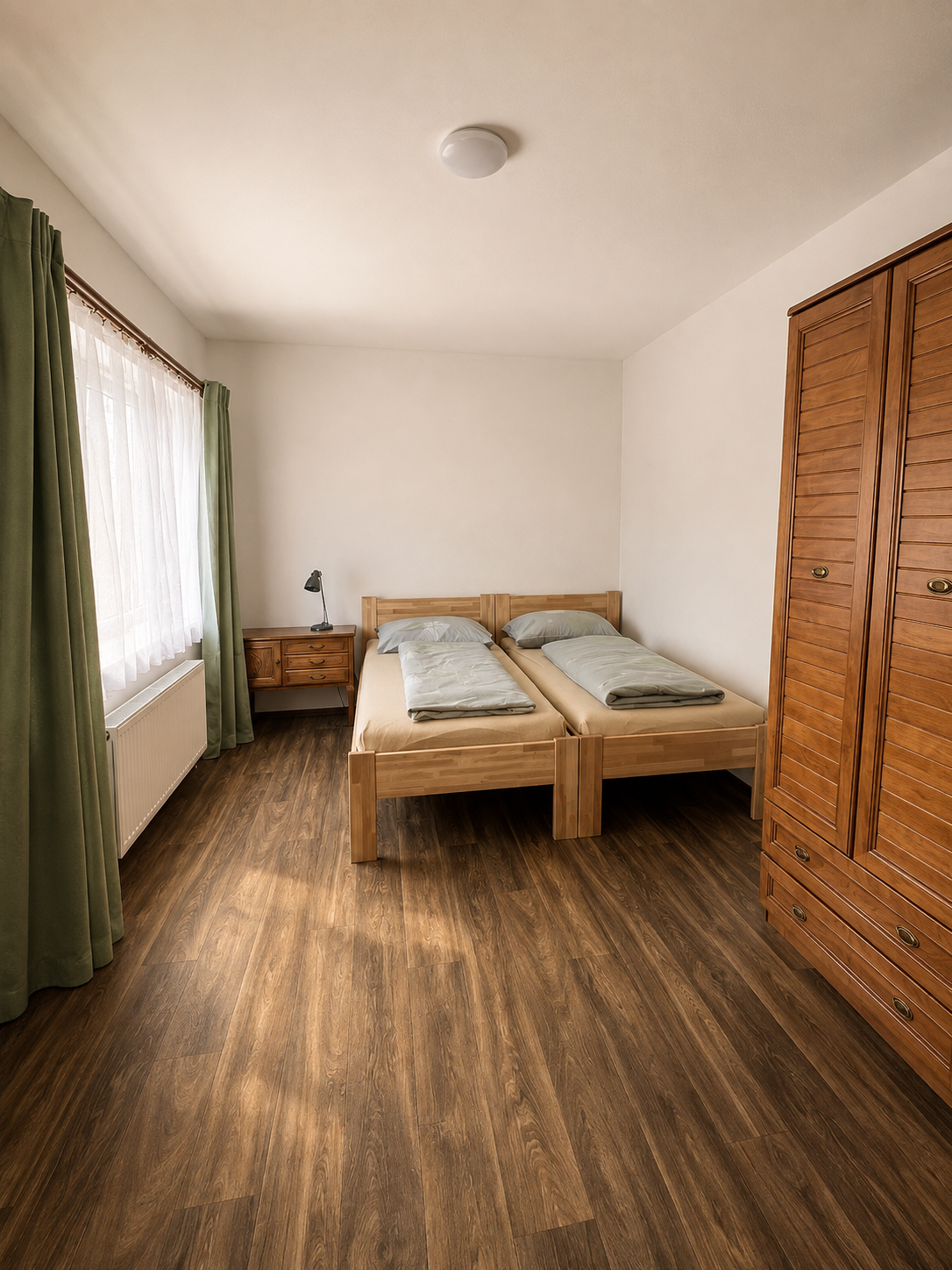 Twin room at the Janov nad Nisou retreat cottage